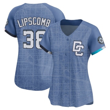 Trey Lipscomb Women's Limited Washington Nationals Blue 2025 City Connect Jersey