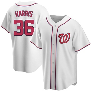 Will Harris Youth Replica Washington Nationals White Home Jersey